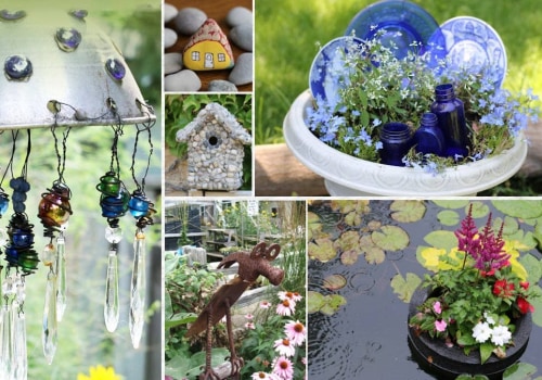 DIY Garden Sculptures with Upcycled Materials